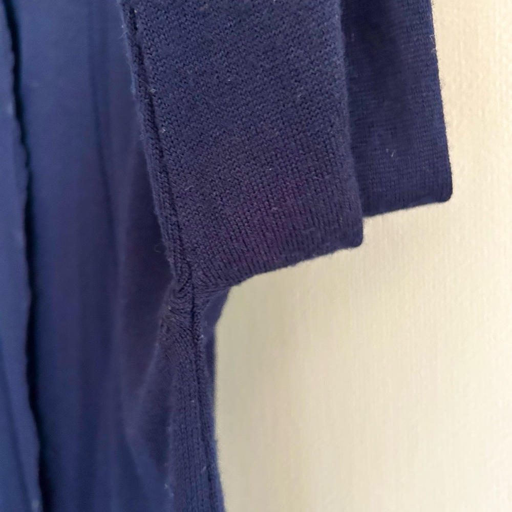 VINTAGE 70S MAPIER Italian Wool Knit Cardigan Old Money Luxury Academia Sz M - Picture 10 of 14